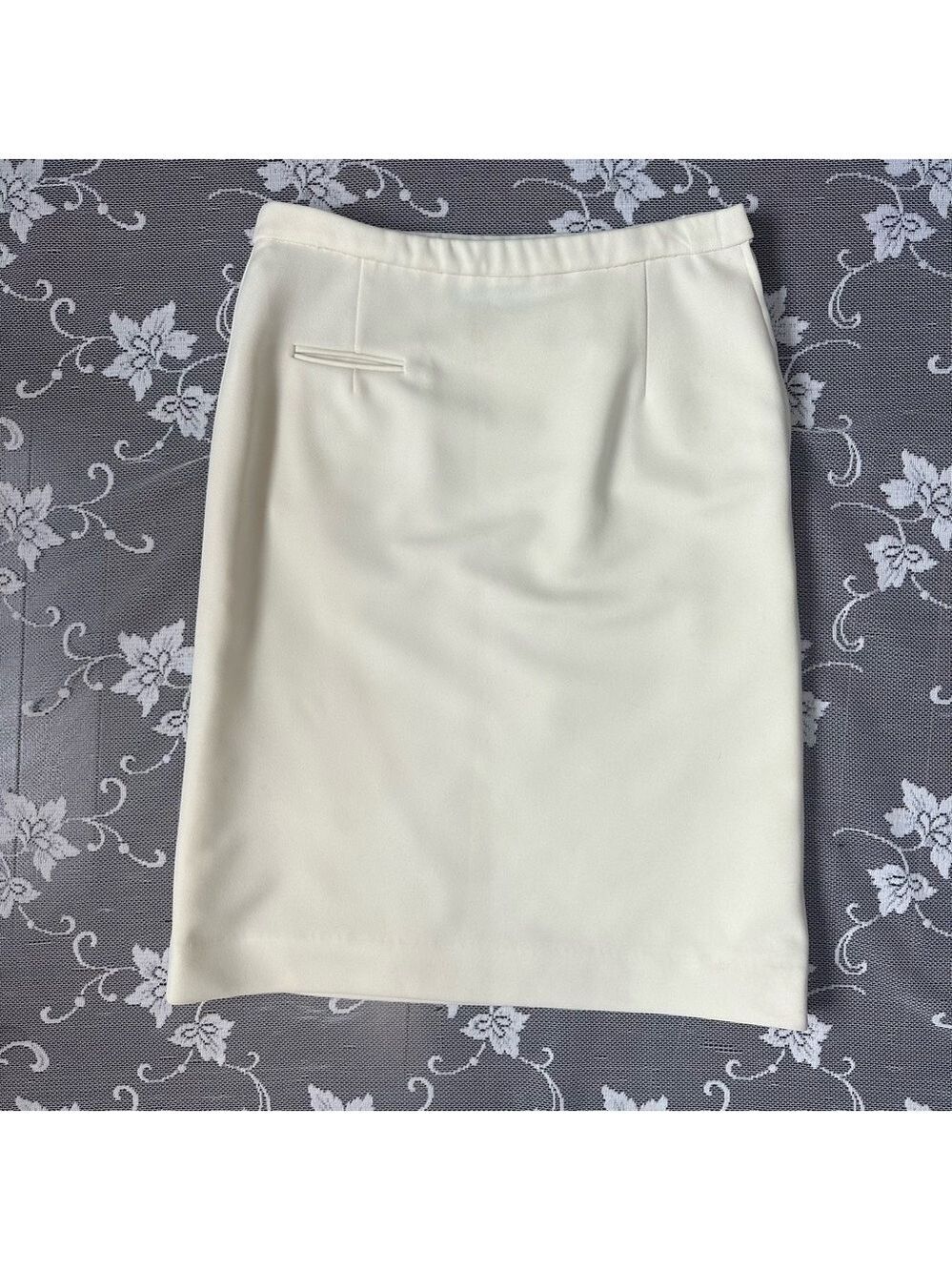 Givenchy Sport Cream Pencil Skirt Sz 8
